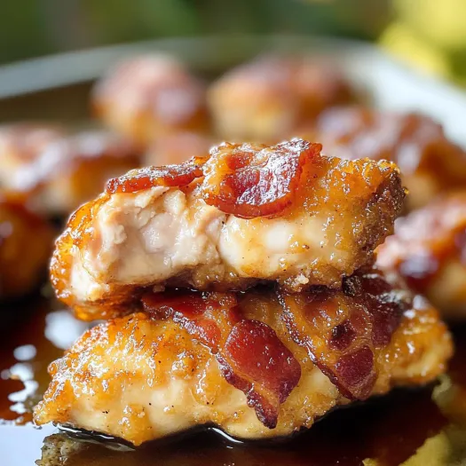 Bacon brown sugar chicken tenders.