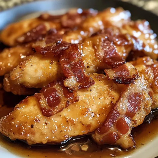 Bacon Brown Sugar Chicken Tenders.