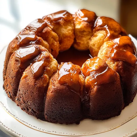 O felie de Monkey Bread.
