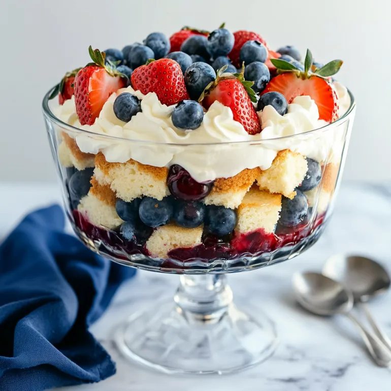 Un trifle rosu alb si albastru.