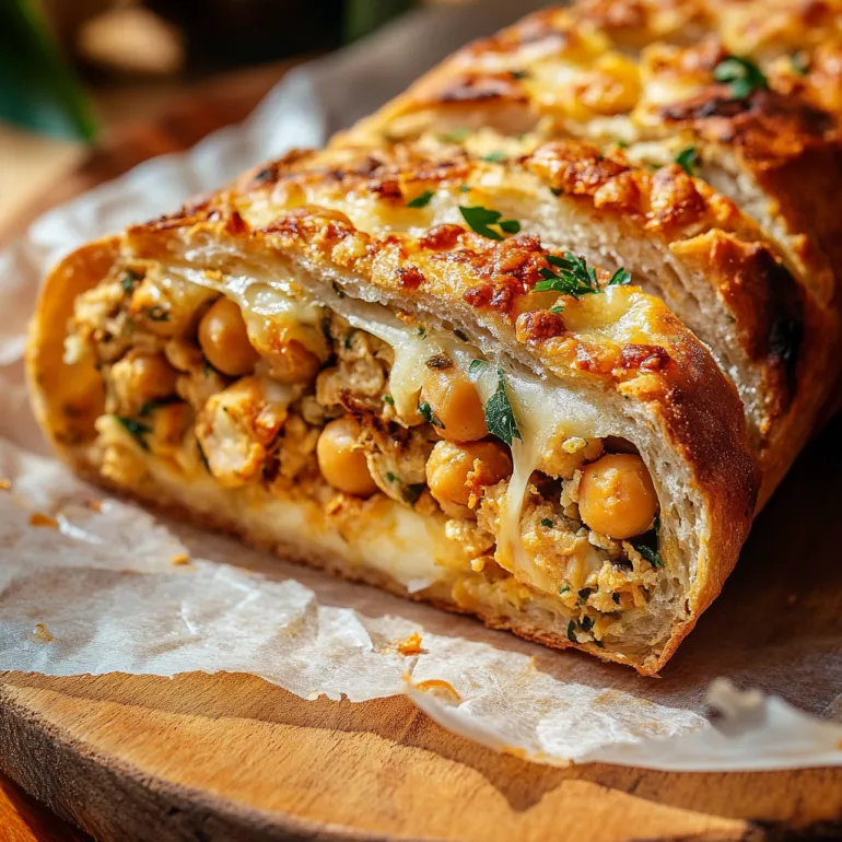 O felie de chicken bake vegetarian.