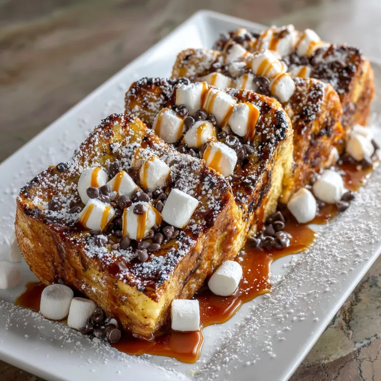 S'mores French Toast Delight.