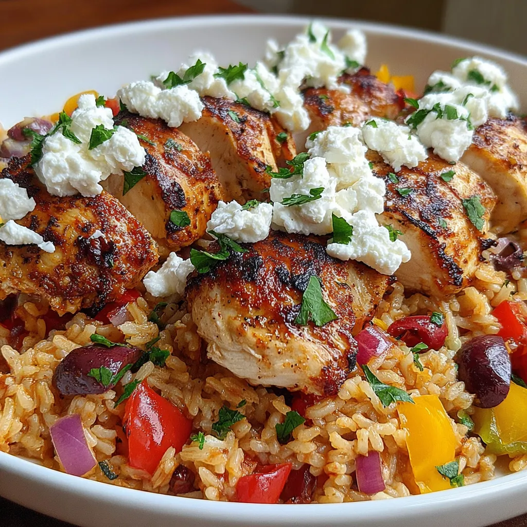 A bowl of chicken with rice and cheese.
