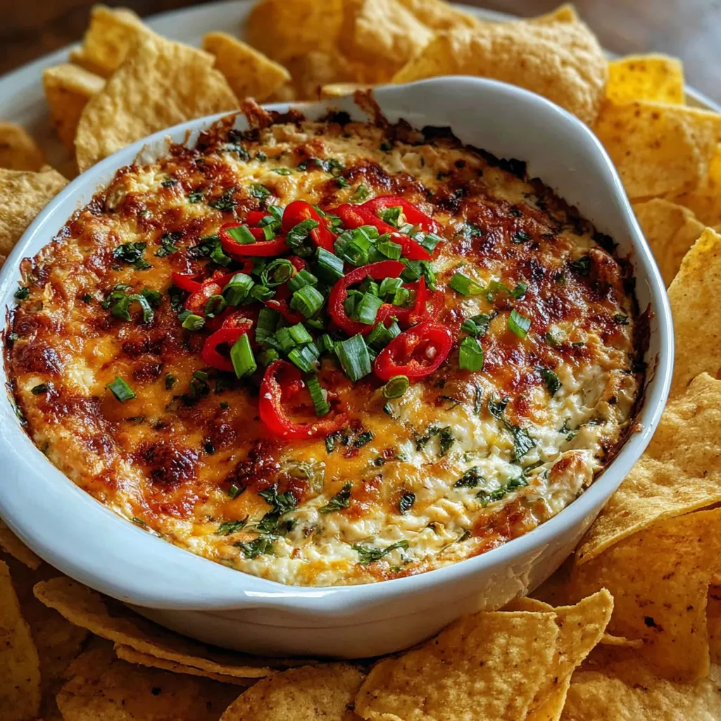 A bowl of food with a red pepper on top.