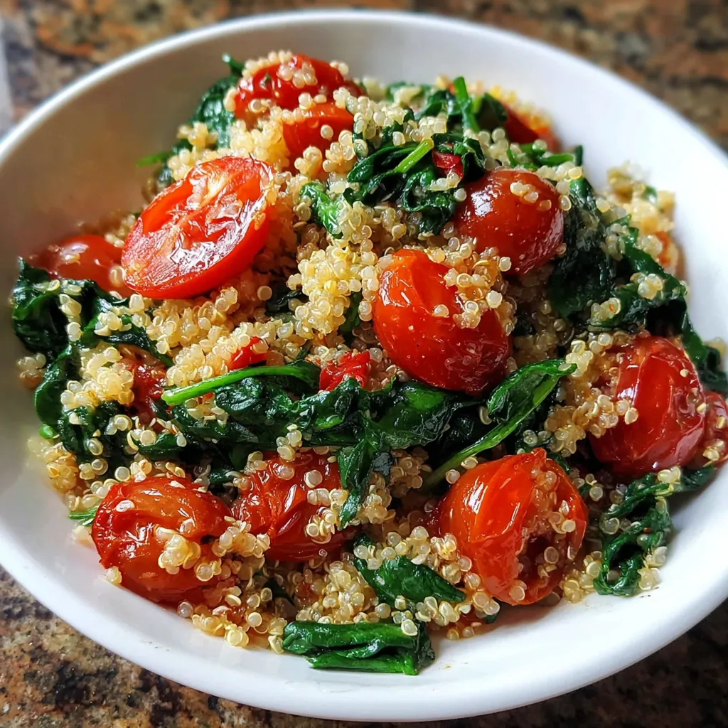 A bowl of rice and tomatoes.