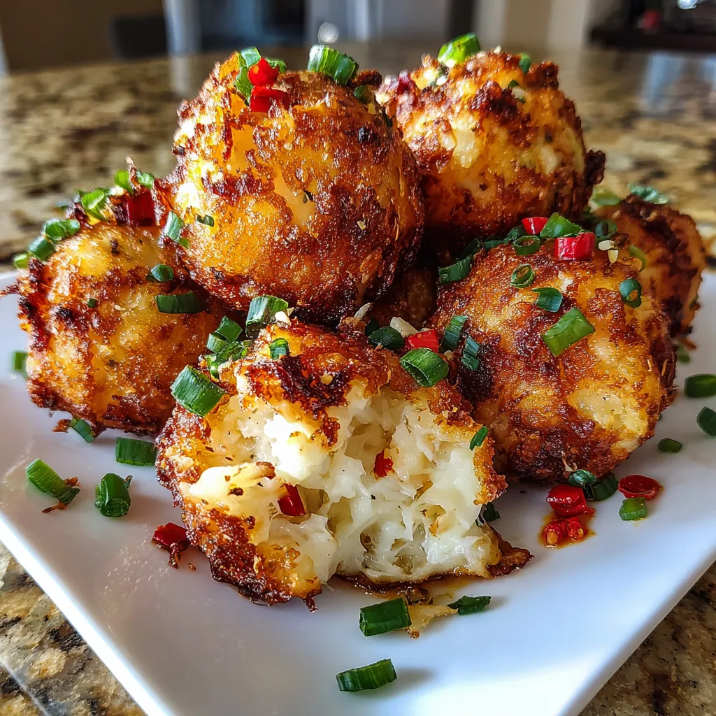 Crispy crab rangoon bombs on a plate.