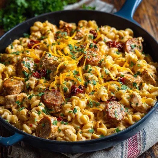 A one-pot smoky cheddar ranch dish.
