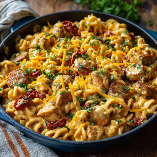 A delicious one-pot smoky cheddar ranch dish.
