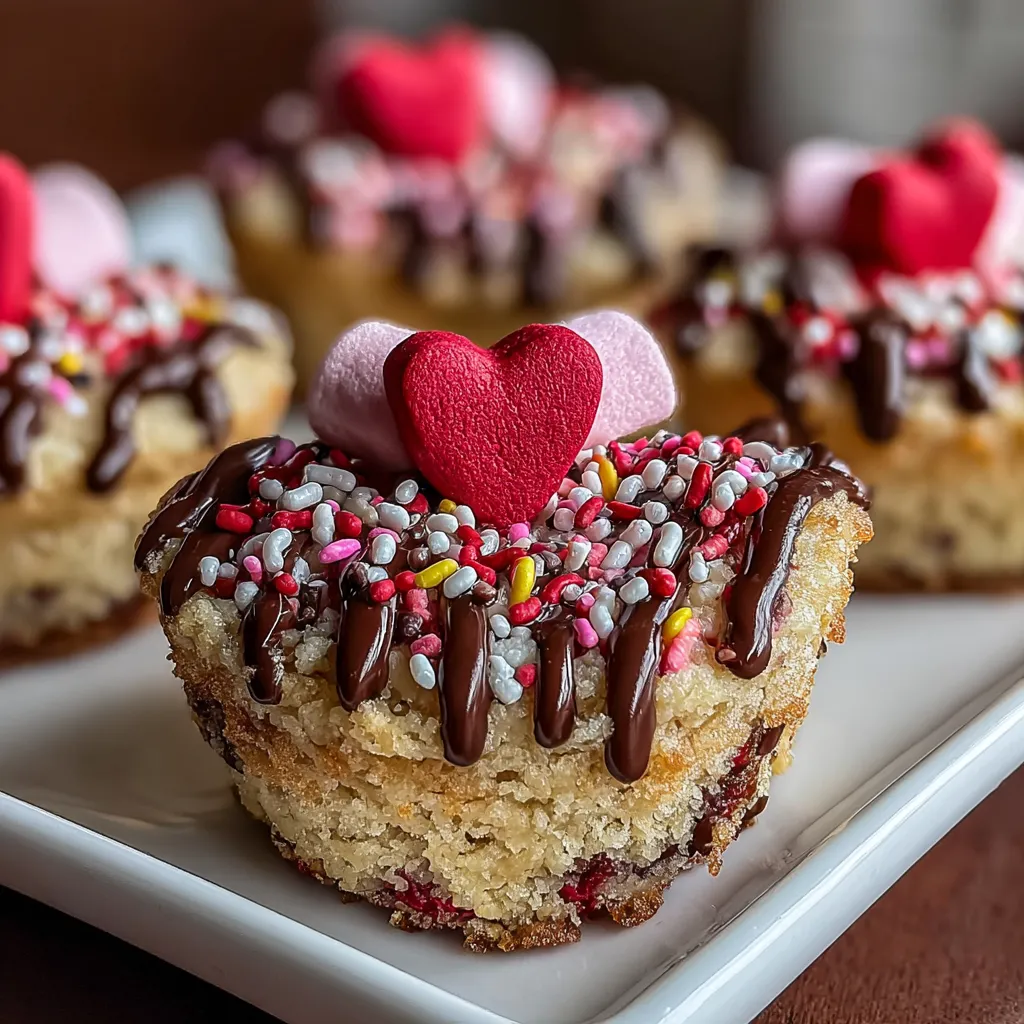 Valentine's Day Cookie Cups.