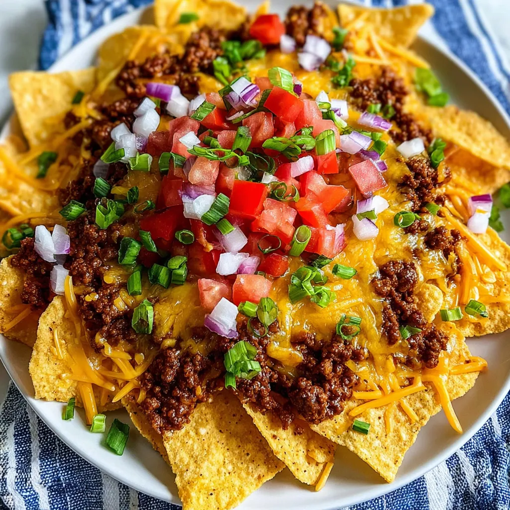 A plate of Frito chili pie.