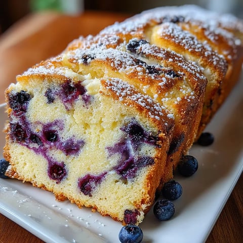 A slice of blueberry muffin bread.